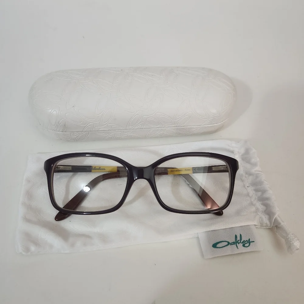 Oakley Intention Eyeglasses Frames Purple OX1130-0452 With Case